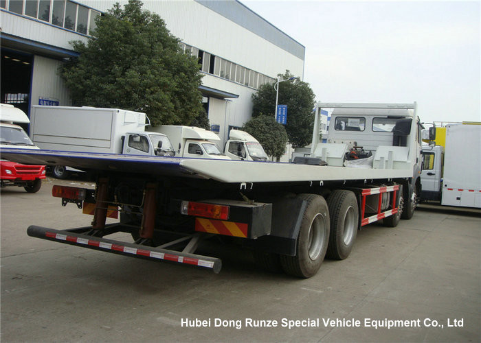 North Benz Heavy Duty Flatbed Wrecker Tow Truck With Hydraulic Winch 25m