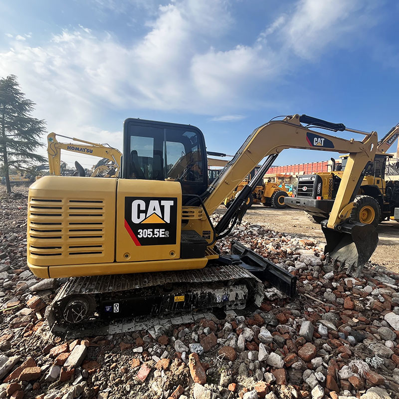 Pre Owned CAT 305.5 Used Caterpillar Mini Excavator Crawler 5.5 Ton