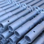 Q195 Q235 Q345 Thickness of Wall 0.8-12.75mm Galvanised Scaffolding Tube
