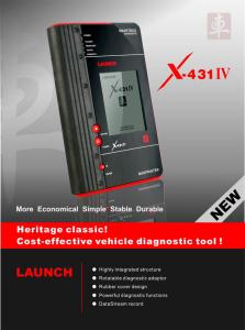 Wholesale Top-Rated Launch X431 Scanner iv Launch X-431 IV X431 IV from china suppliers