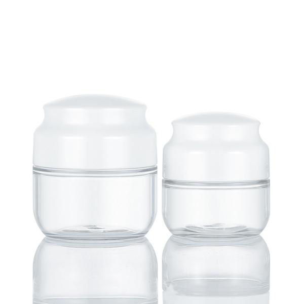 Refillable Empty Cosmetic Containers , Reusable Biodegradable Plastic Jars