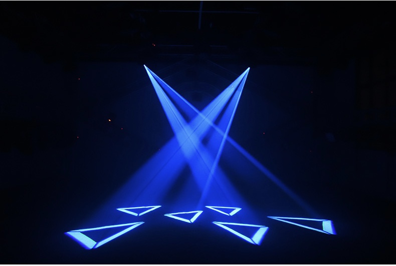 Active 100W LED Moving Head Wash Stage Lights with Sound Activated Motion and 1- Lighting