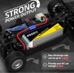 22.2V 4000mAh 6S Battery Dean 60C 6S LIPO BATTERY 4000MAH For Long-Lasting