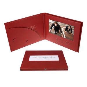 Wholesale Silk Lining Paper LCD Screen Greeting Card For Business Advertising from china suppliers