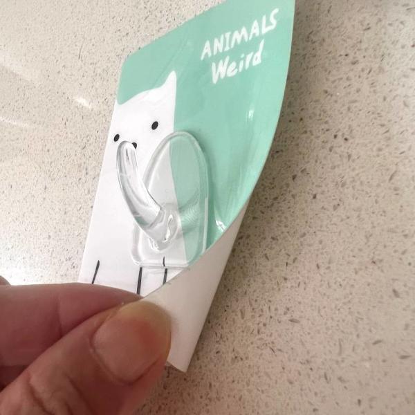 Custom Printing Removable Hook Home Product Magnetic Sticky Hook