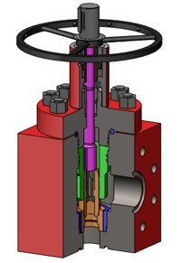 Flange Type Screw Type Oilfield Chokes Valve API 6A Suitable For Oil Trees