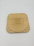 Environmental Bamboo Made 5W Square Portable Wireless Charger 5V 2-3A