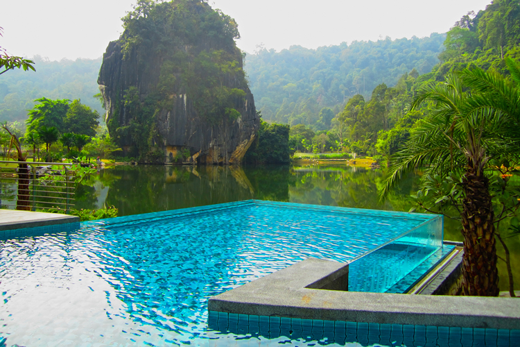 Hotel Suspended Pool Fully Transparent Acrylic See-Through Window with Multi-Sided
