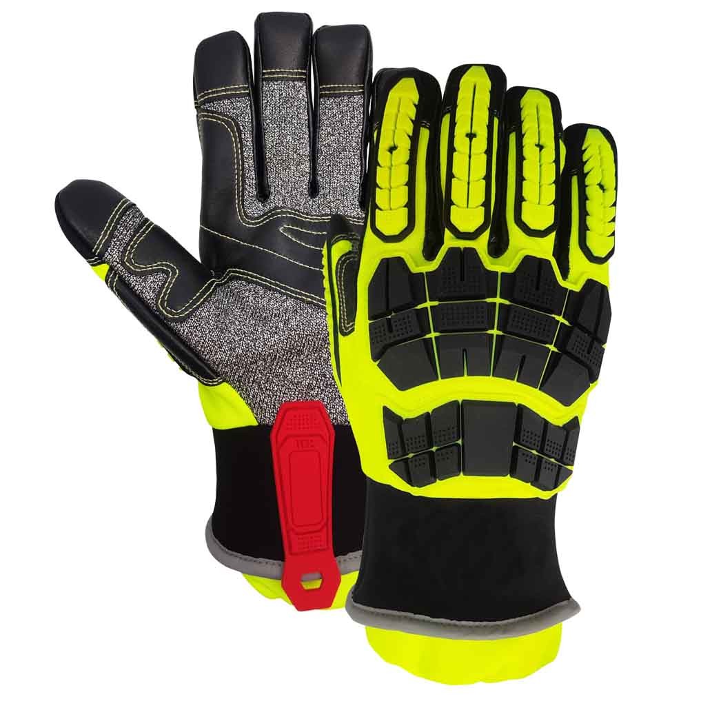 Waterproof Size 8/9/10 Rescue Extrication Gloves Super Dexterity 5
