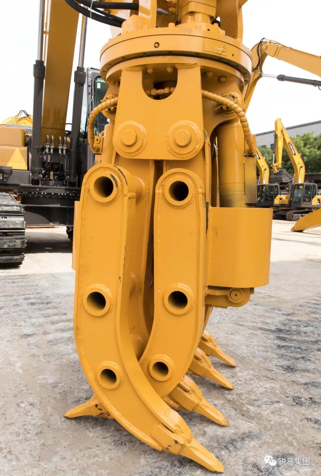150 Ton Excavator Hydraulic Grapple Digger Log Grapple Construction Machinery Attachment
