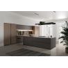 Buy cheap T Shaped Classic Wood Kitchen Cabinets Tailored Kitchen Set With Dining Bar from wholesalers