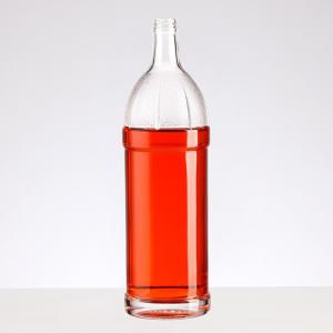 Wholesale Round Cylinder Glass Beverage Bottle with Customized Logo and Sealing Cap Brush from china suppliers