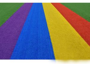 Wholesale Anti Aging 3/8 Inches Gauge Kindergarten Colored Artificial Turf from china suppliers