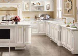 Wholesale 2000mm Europen Design Shaker L Shaped Kitchen Cabinets With Island Cunboard from china suppliers