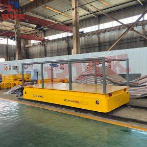 Wholesale 20 Tons battery power supply trolley coil track transfer platform from china suppliers