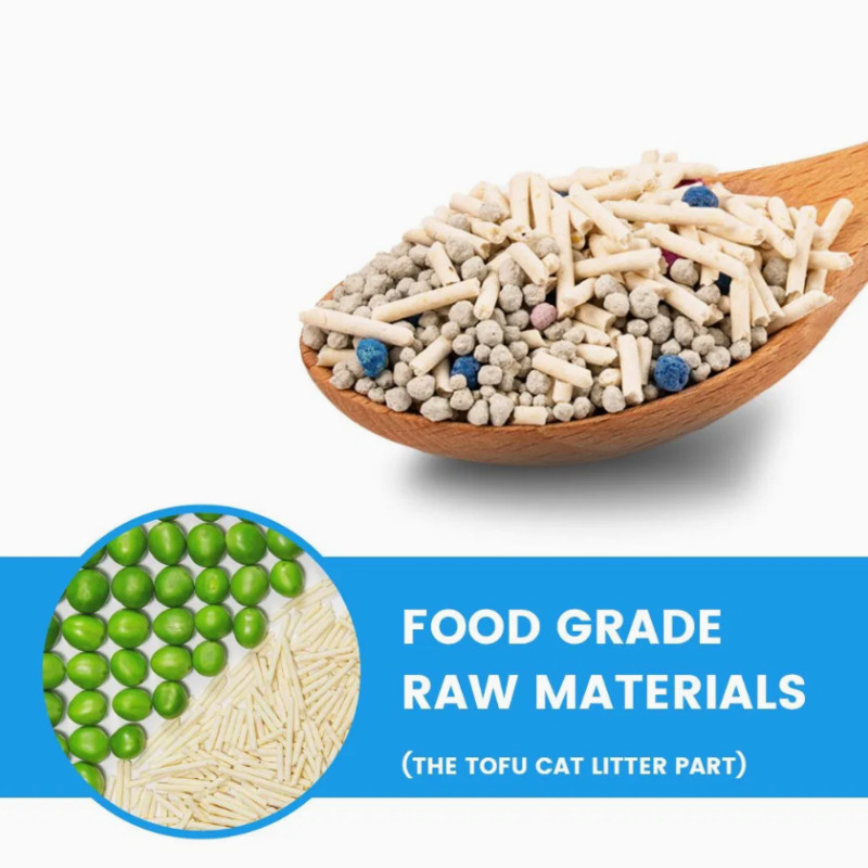 Highly Absorbent Mixed Cat Litter Sustainable Clumping Sand Litter