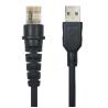 Buy cheap 7FT 5V Black USB Scanner Cable For Honeywell HHP 3800G 4600G from wholesalers