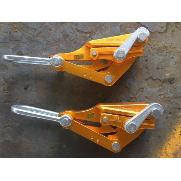 Corrosion Resistant Aluminum Alloy Cable Clamps with 40KN Rated Load and 32mm Max Opening for Power Construction