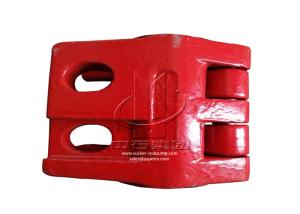 Wholesale Stainless Steel Polished Sucker Rod Clamp Cast Forged Clip from china suppliers