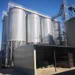 250 Ton 300 Ton Wheat Maize Flour Storage Galvanized Stainless Steel Grain Silo