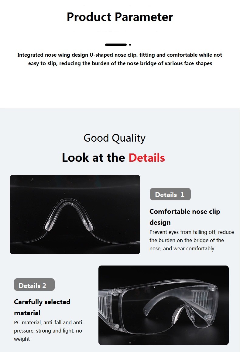 Goggles Against Wind, Sand, Fog, Labor Protection, Splash, Industrial Protection Goggles, Dust-Proof Glasses For Cycling
