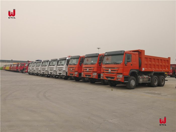 HOWO heavy duty dump trucks