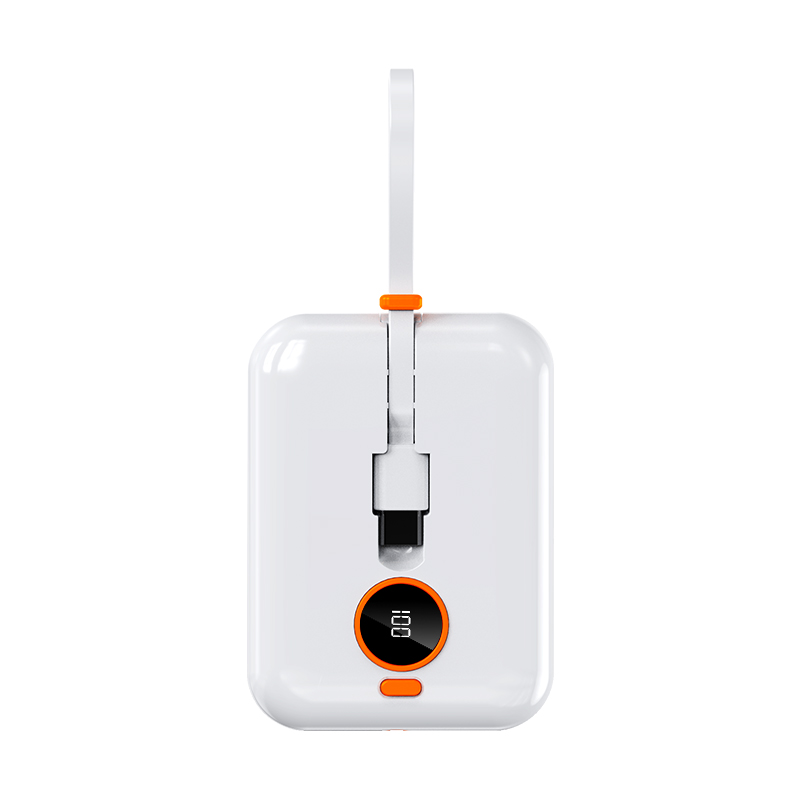 Type C Output Interface Portable 10000mAh Power Bank for Outdoor Charging and Devices