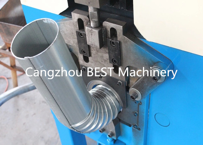 Gear Box Driven Steel Square Rectangle Rain Downpipe Roll Forming Machine