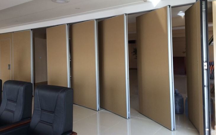 Standard Office Partition Dimension Acoustic Room Dividers Movable Sliding Folding Divider