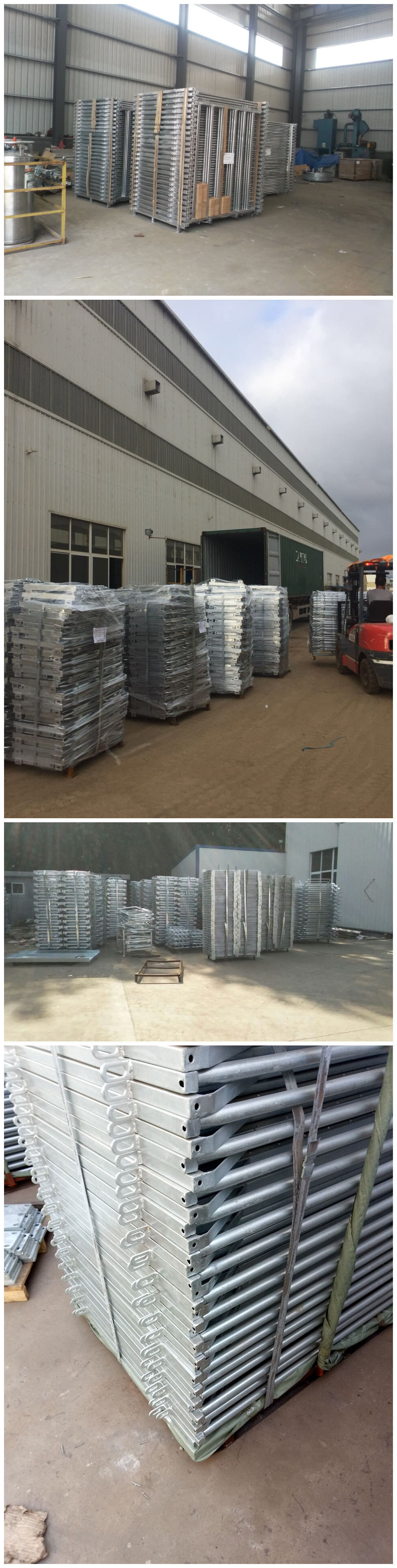 Heavy Duty Galvanized Cattle Panels Cattle Yard Gates With Security Bolts