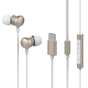 Wholesale High Quality Type C Earphone With Microphone Wired Earphones For Phone from china suppliers
