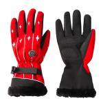3.7V Rechargeable Battery Heated Ski Mittens Heated Ski Gloves Womens Lycra