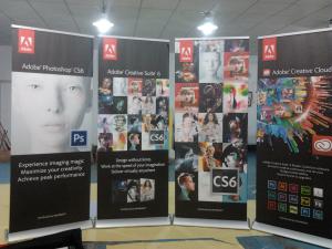 Wholesale roll up banner stand Type Roll-Up Banner from china suppliers