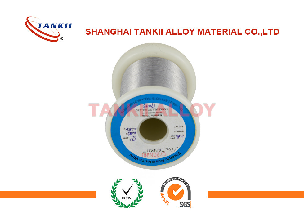 Round Fecral Alloy Wire Smooth Surface Stable Resistivity For Resistor Elements