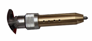 Steel Cylinder Dot Peen Marking Machine Pneumatic Driven 300W For Steel Bottle