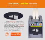 Automatic Gaffa Tape Dispenser Zcut-9 Tape Dispensing Machine