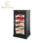 High End Cedar Wood Electric Cigar Cooler With Locker Cigar Humidor Cabinet