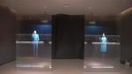 Transmittance holographic rear projection screen film Projection System Music