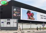 P6 outdoor solid mounted full color steel cabinet LED signage back maintenance