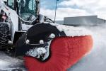Industrial Cleaning Equipment Machines Electric Rotary Broom On Excavators