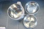 1.5L Double wall thermal insulating lunch box new product 304 stainless steel