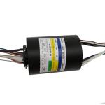 Test Equipment Compact Slip Ring 24 Circuit 10A 0~300rpm Long Life