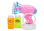 Plastic Children's Play Toys , 2 - In - 1 Battery Operated Bubble Gun Electric