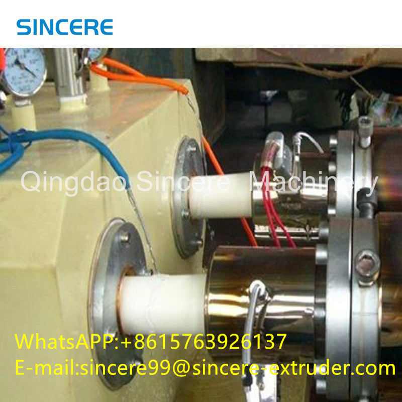 Threading Corrugated PVC Pipe Extrusion Machine Production Line 16mm-63mm