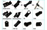 Flexible Black Metal Pipe Connectors