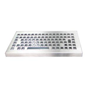 Wholesale Industrial Desktop Waterproof Vandalproof Stainless Steel Metal Keyboard with 12 Function Keys from china suppliers