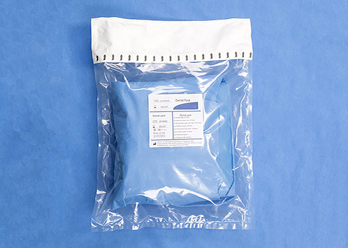Dental Procedure Pack SMS Fabric Sterile Green Surgical pack Essential Lamination Patient disposable surgical pack