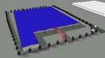 H Steel Large Span Construction Prefab Steel Structure For Factory