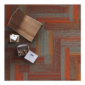 Wholesale Modern Nylon Commercial Office Carpet Tiles With PVC Backing Printed from china suppliers