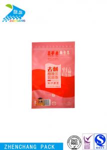 China Reclosable Custom Size Zip Lock Pouch Bags Glossy Printing For Food Packaging on sale